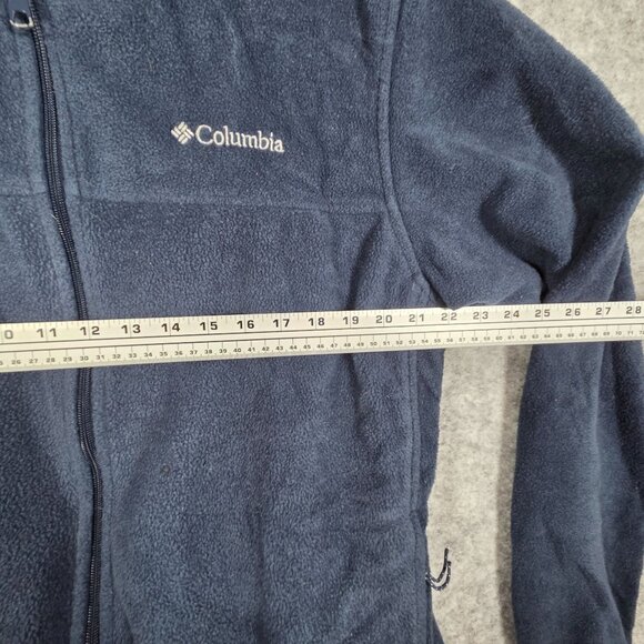 Columbia Men's Long Sleeve Zip Up Fleece Jacket Blue Size XL - Picture 3 of 9